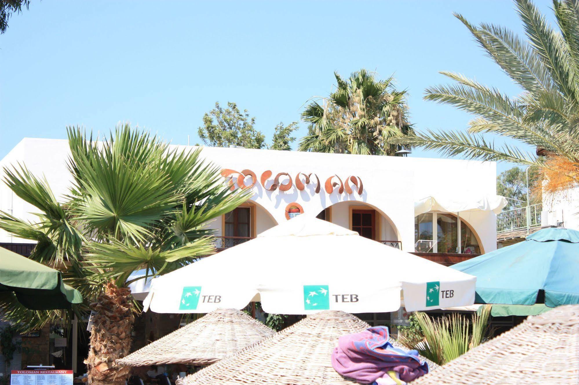 Toloman Hotel Bitez Beach Exterior foto