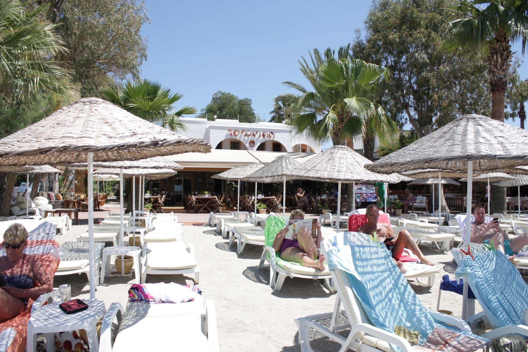Toloman Hotel Bitez Beach Exterior foto